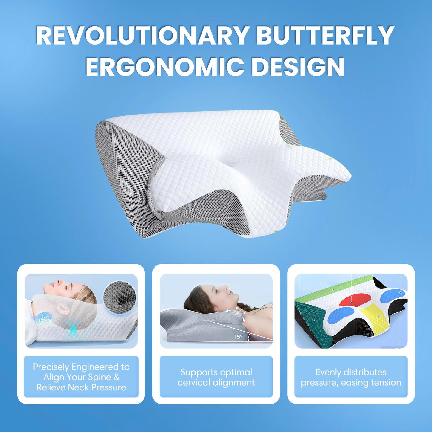 Relievana™ Cervical Neck Pillow